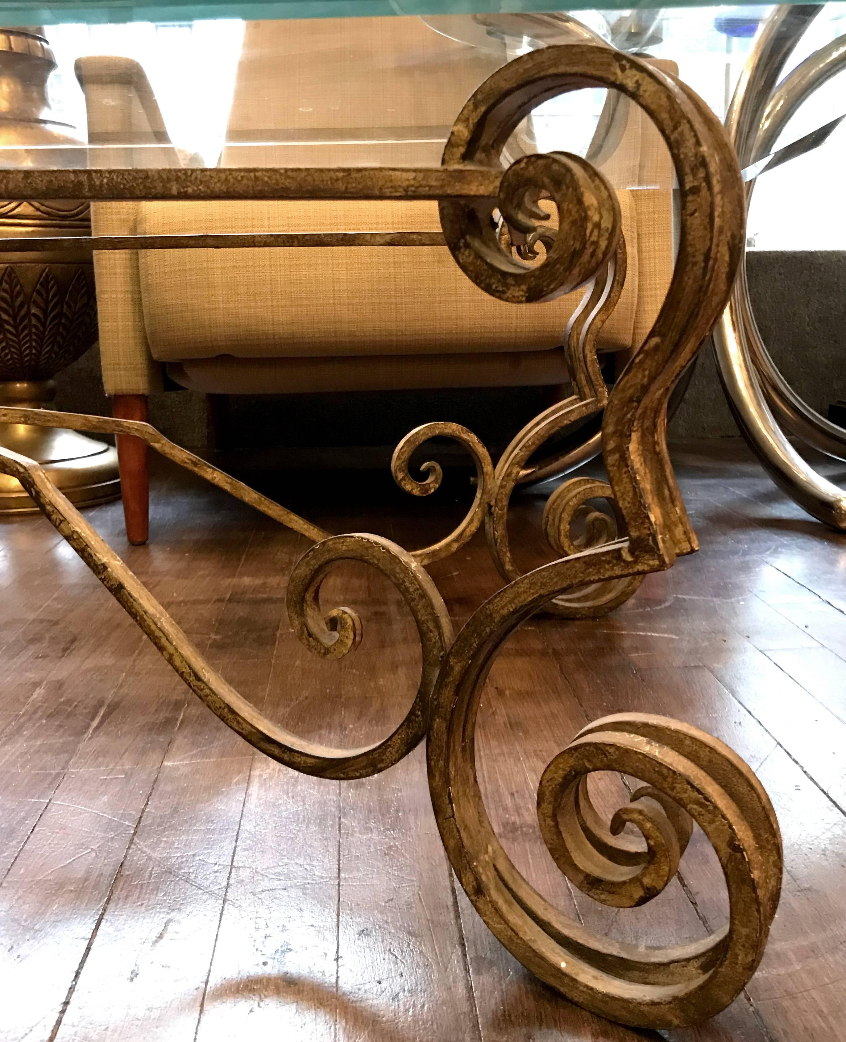 wrought iron coffee tables