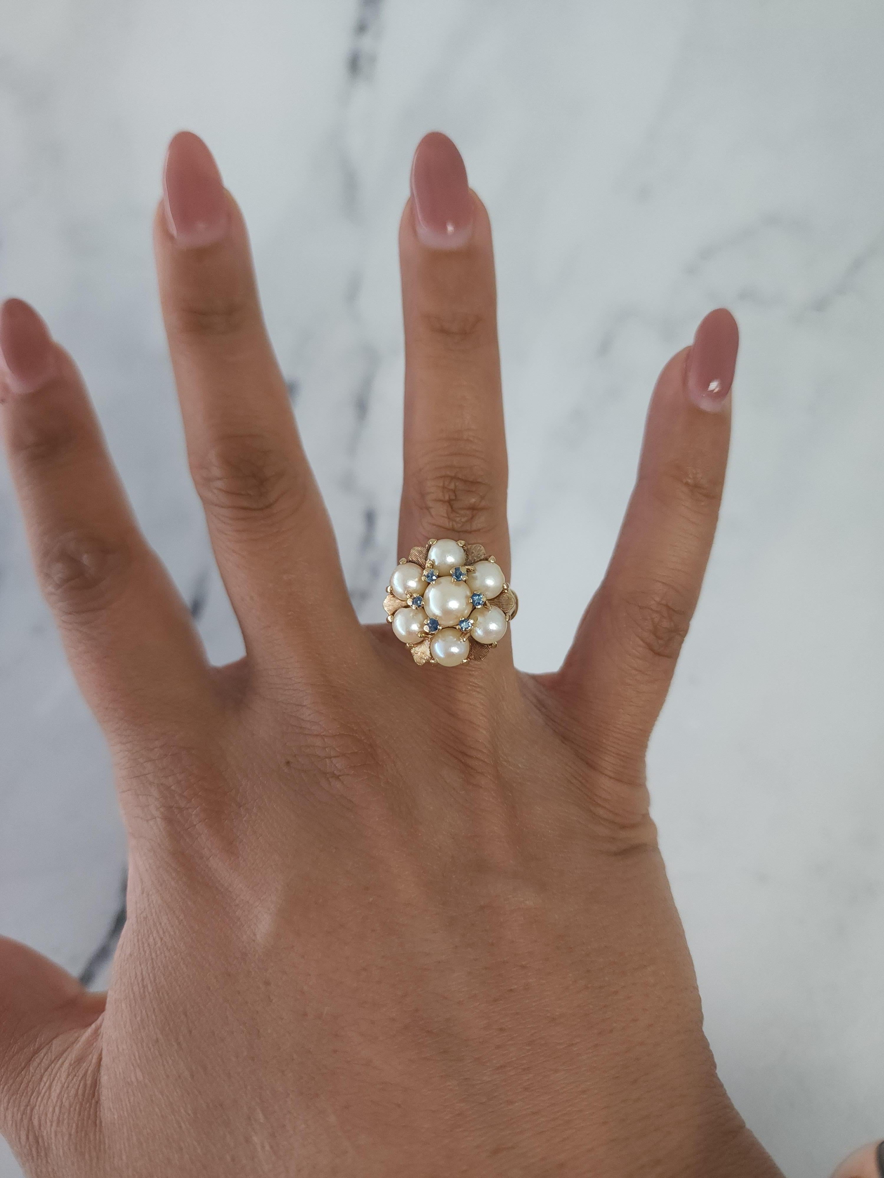 ♥ Produktübersicht ♥

Hauptstein: Perle & Blautopas
Band MATERIAL: 14k Gelbgold
Diamant-Schliff: Rund
Abmessungen: 19mm x 19mm
Gewicht: 10 Gramm
