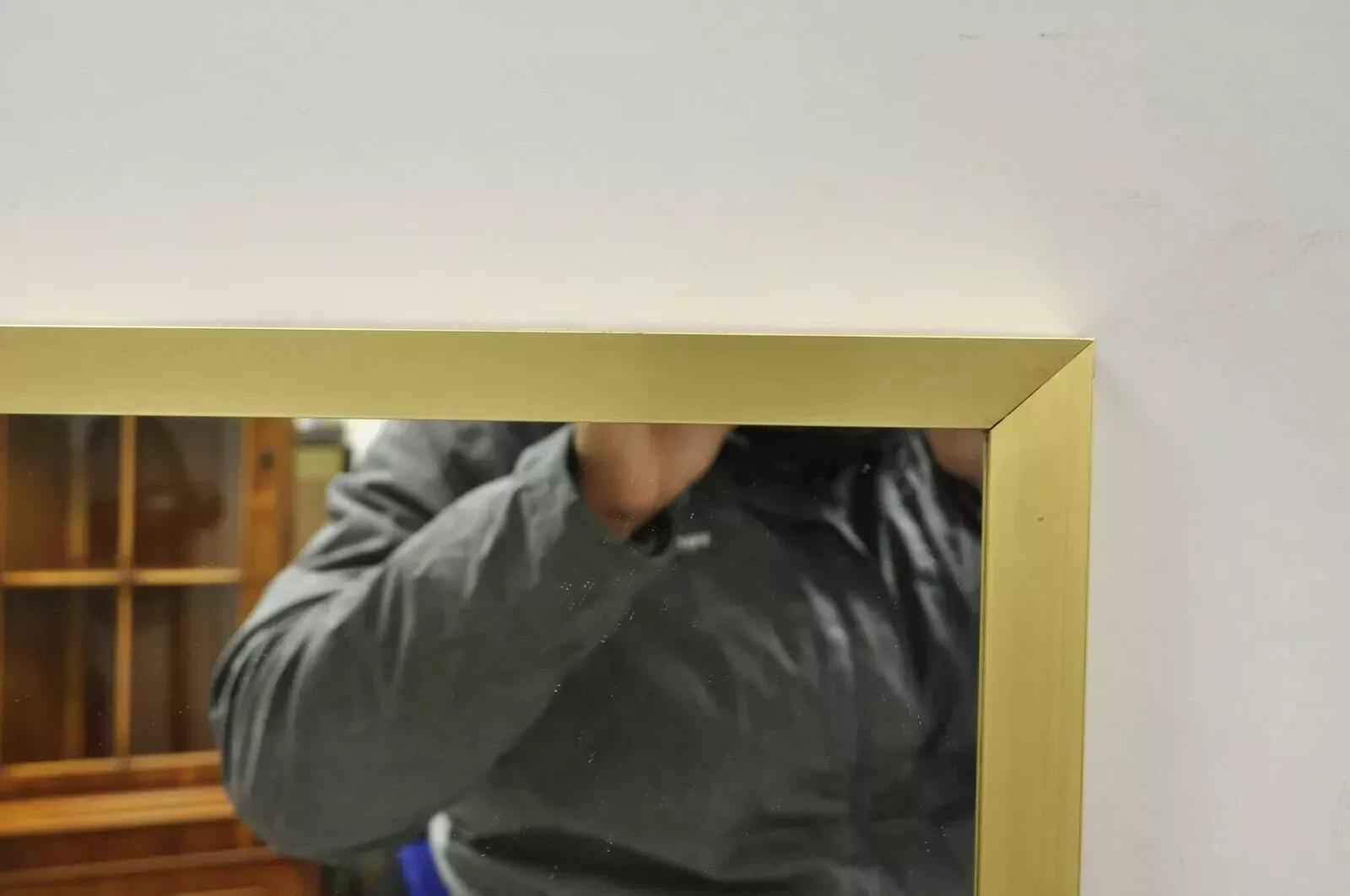 Inconnu Vintage Friedman Brothers Brass Frame Modernist 38