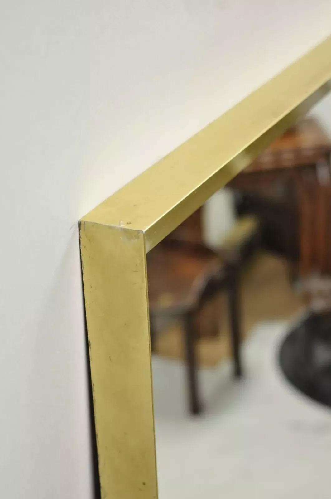Métal Vintage Friedman Brothers Brass Frame Modernist 38