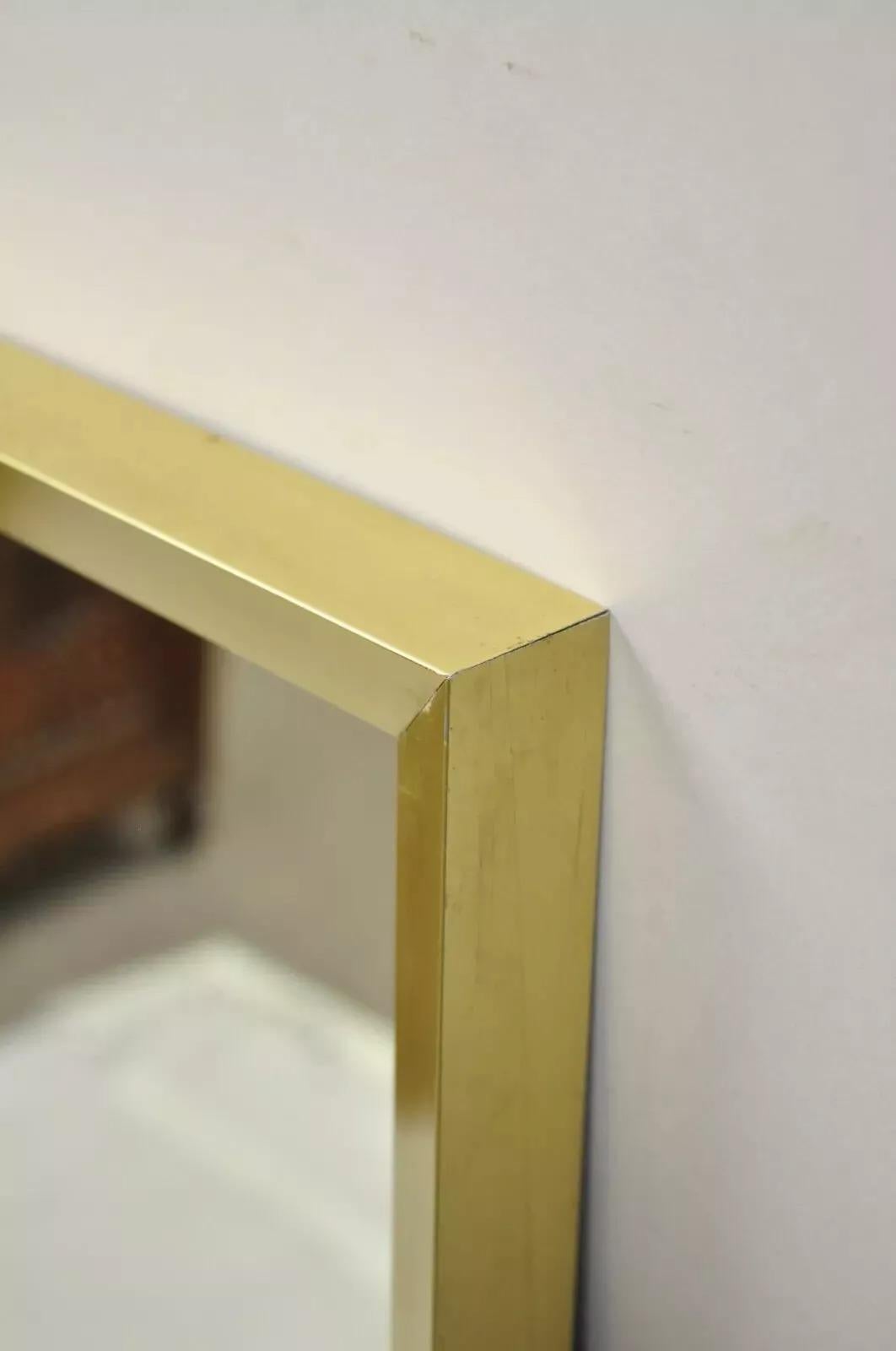 Vintage Friedman Brothers Brass Frame Modernist 38