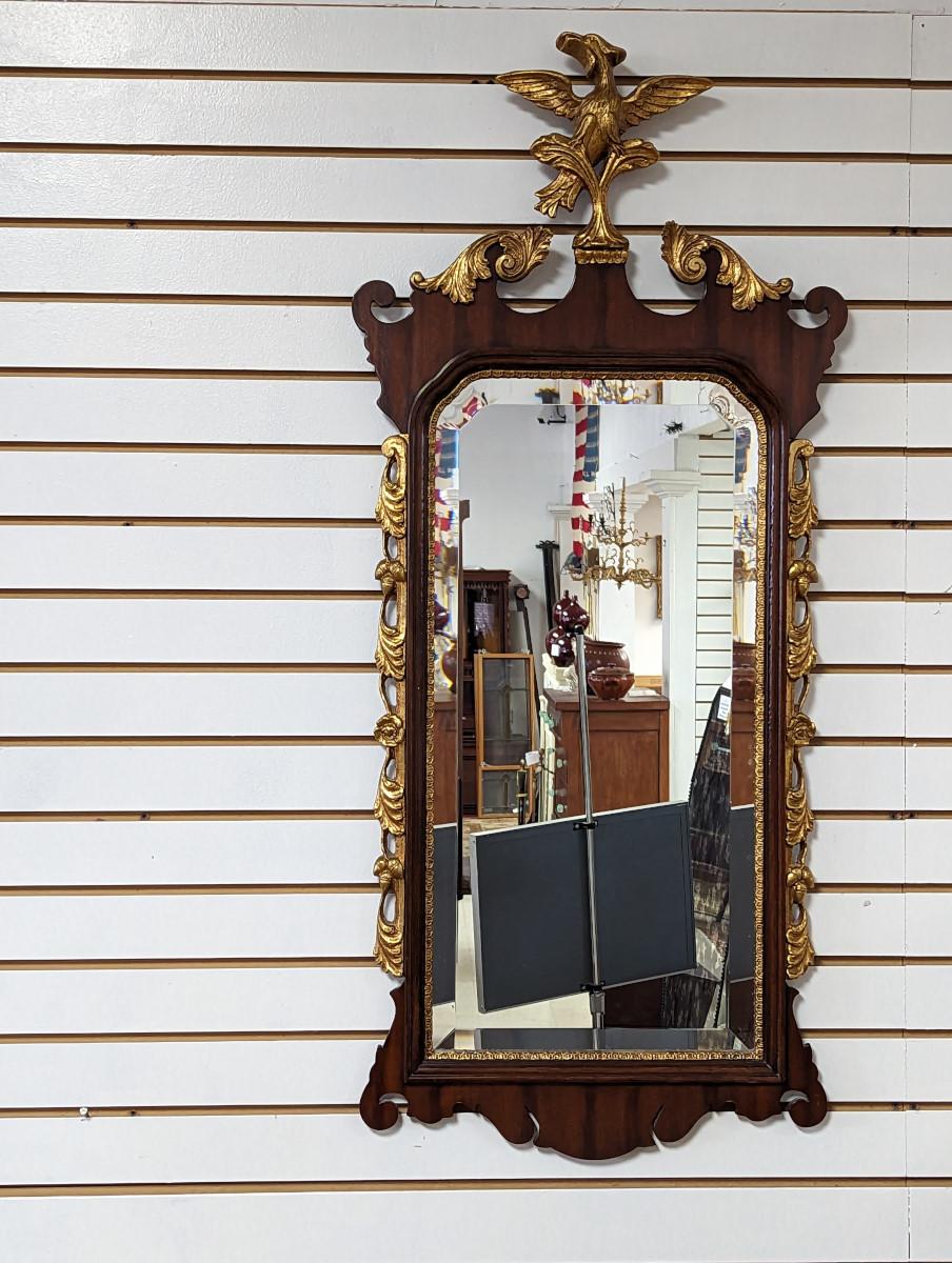 Vintage Friedman Brothers Melrose Park Mirror, Historic Charleston 1