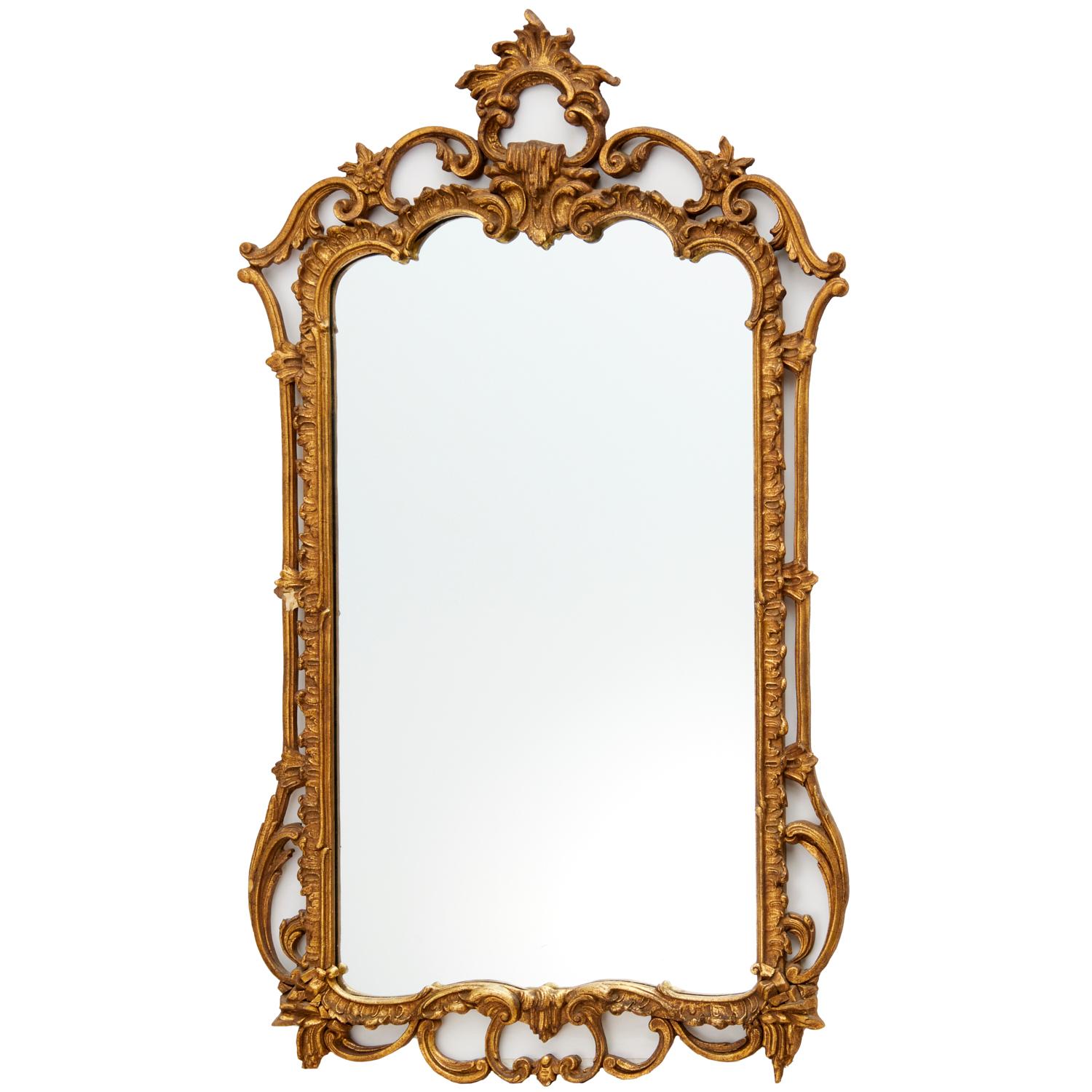Vintage Friedman Brothers Osterly Manor Rococo Style Accent Mirror at ...