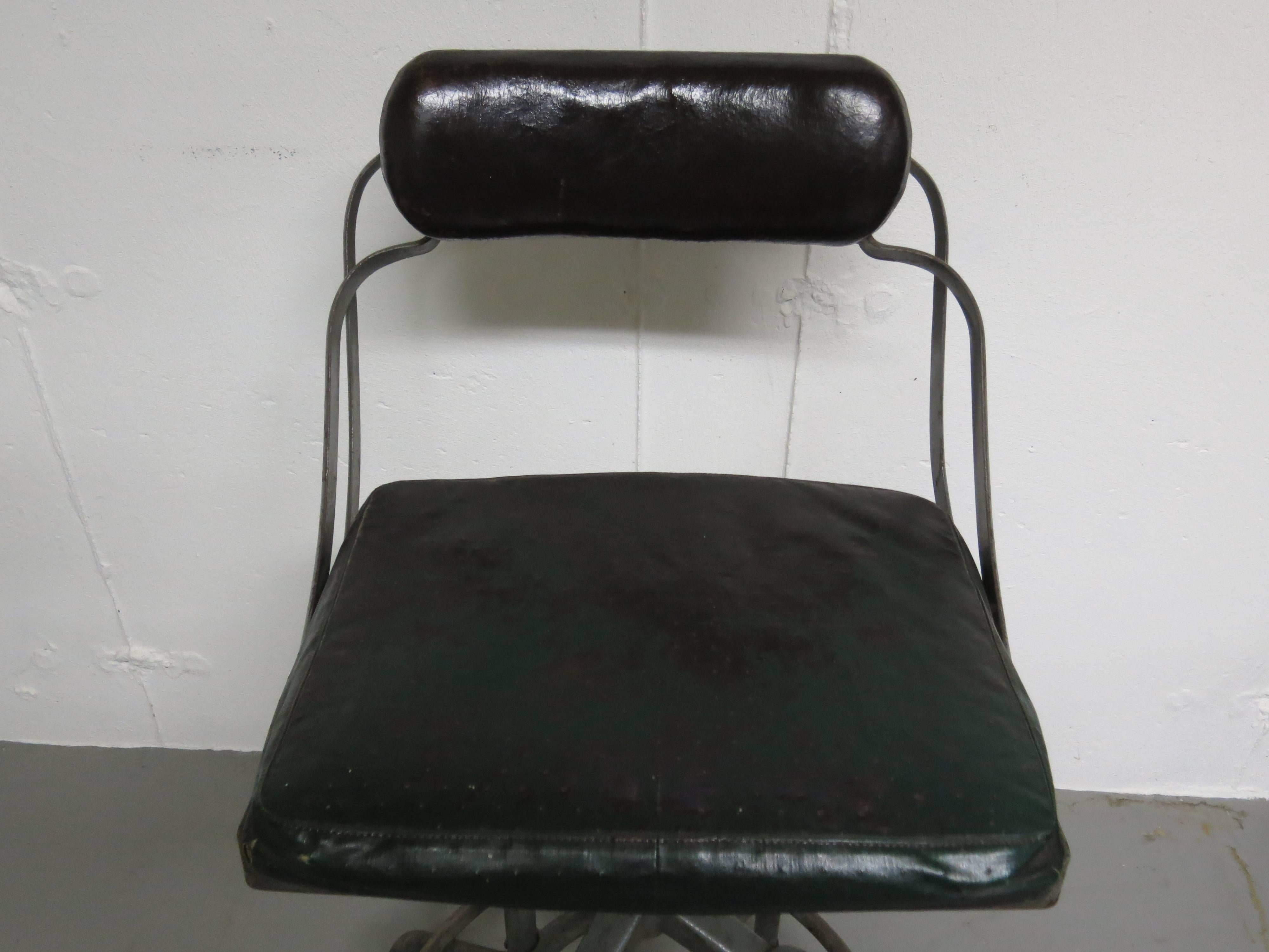 vintage industrial chair
