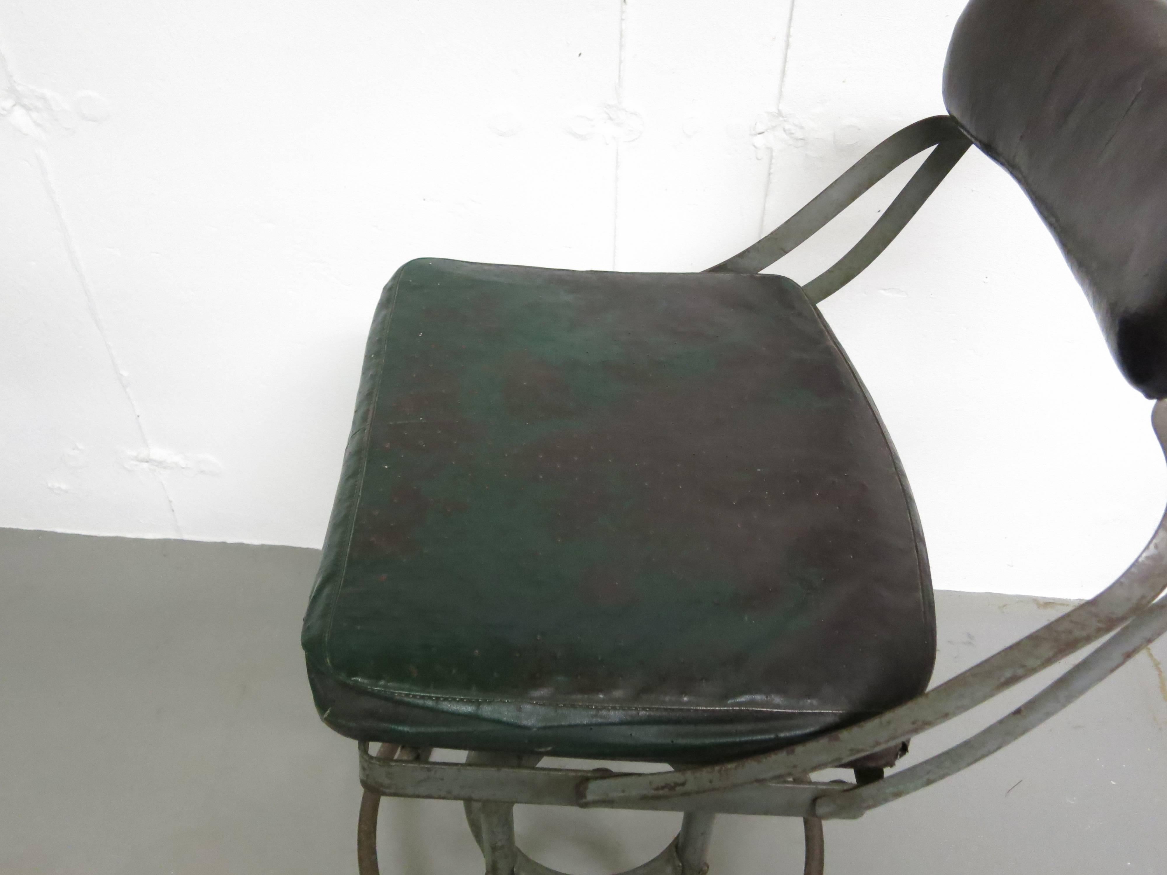 American Vintage Fritz Cross Industrial Chair Stool St. Paul Minnesota