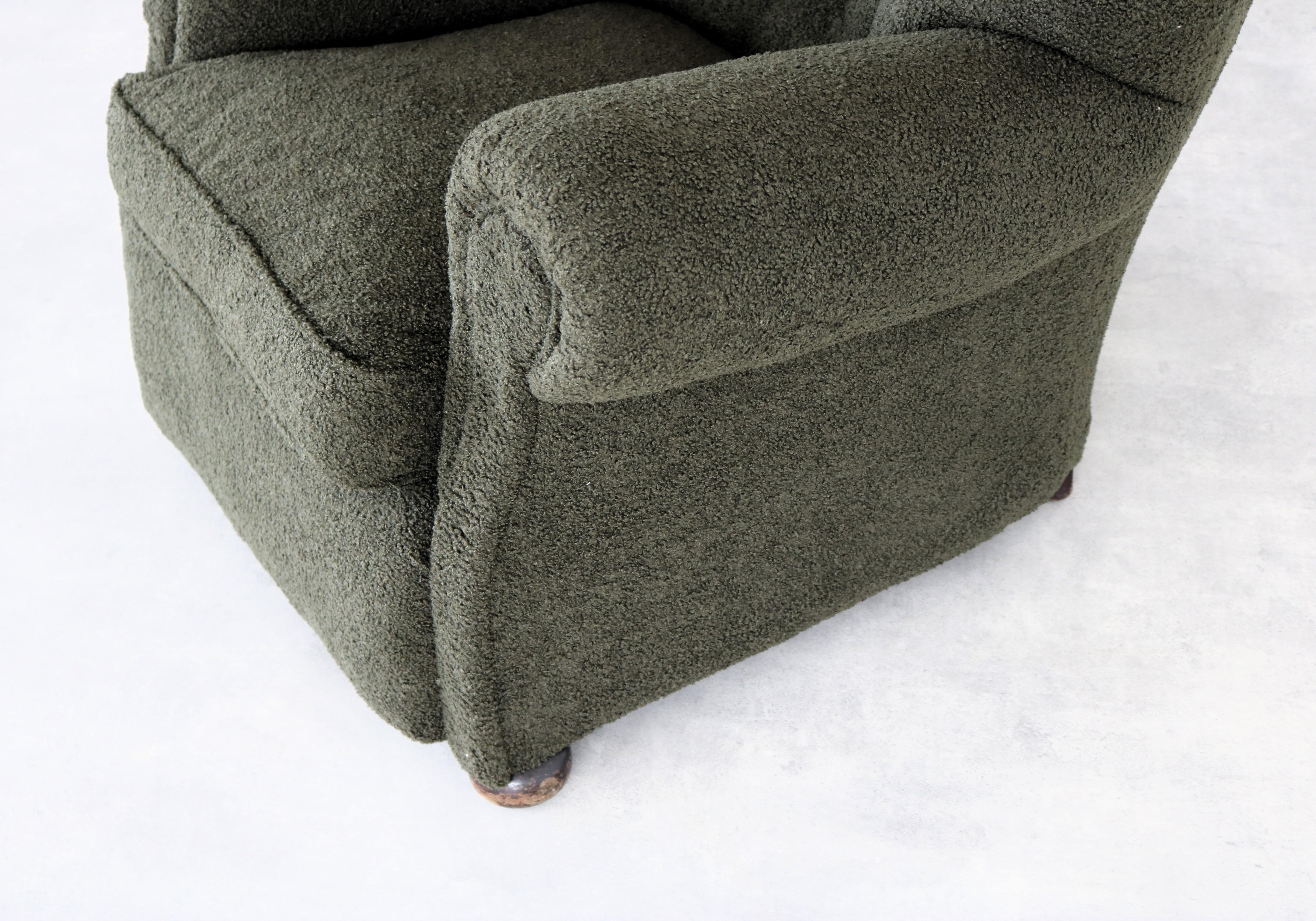 vintage Fritz Hansen lounge chair  model 1518  1940s  3