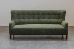 Vintage Fritz Hansen Sofa From Denmark, Circa 1950