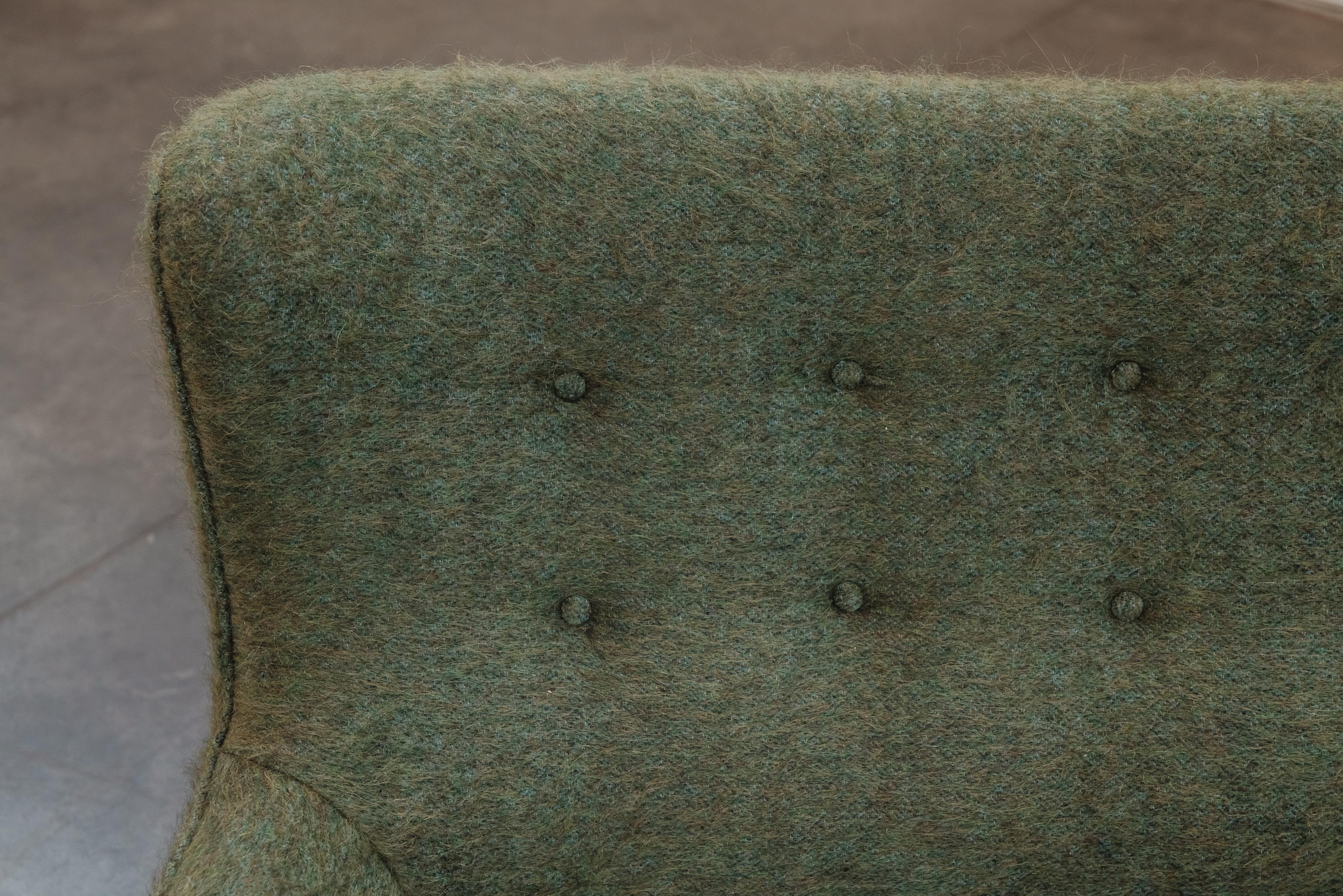 Vintage Fritz Hansen Sofa From Denmark, Circa 1950 For Sale 3
