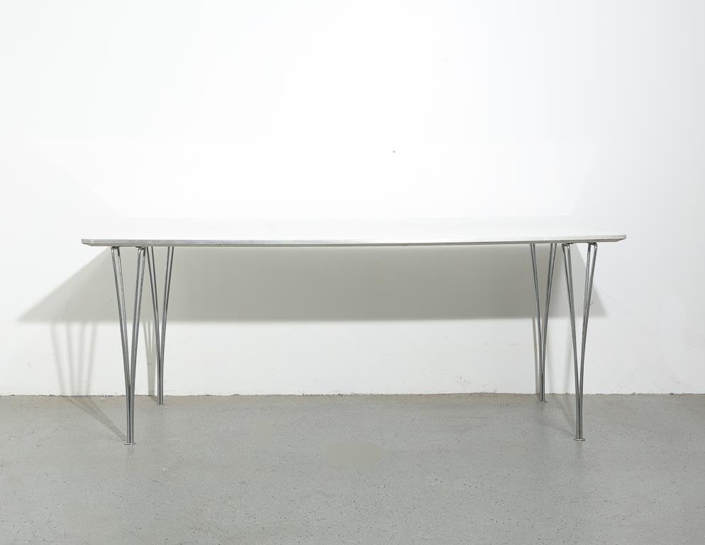 Mid-20th Century Vintage Fritz Hansen Span Leg Dining Table