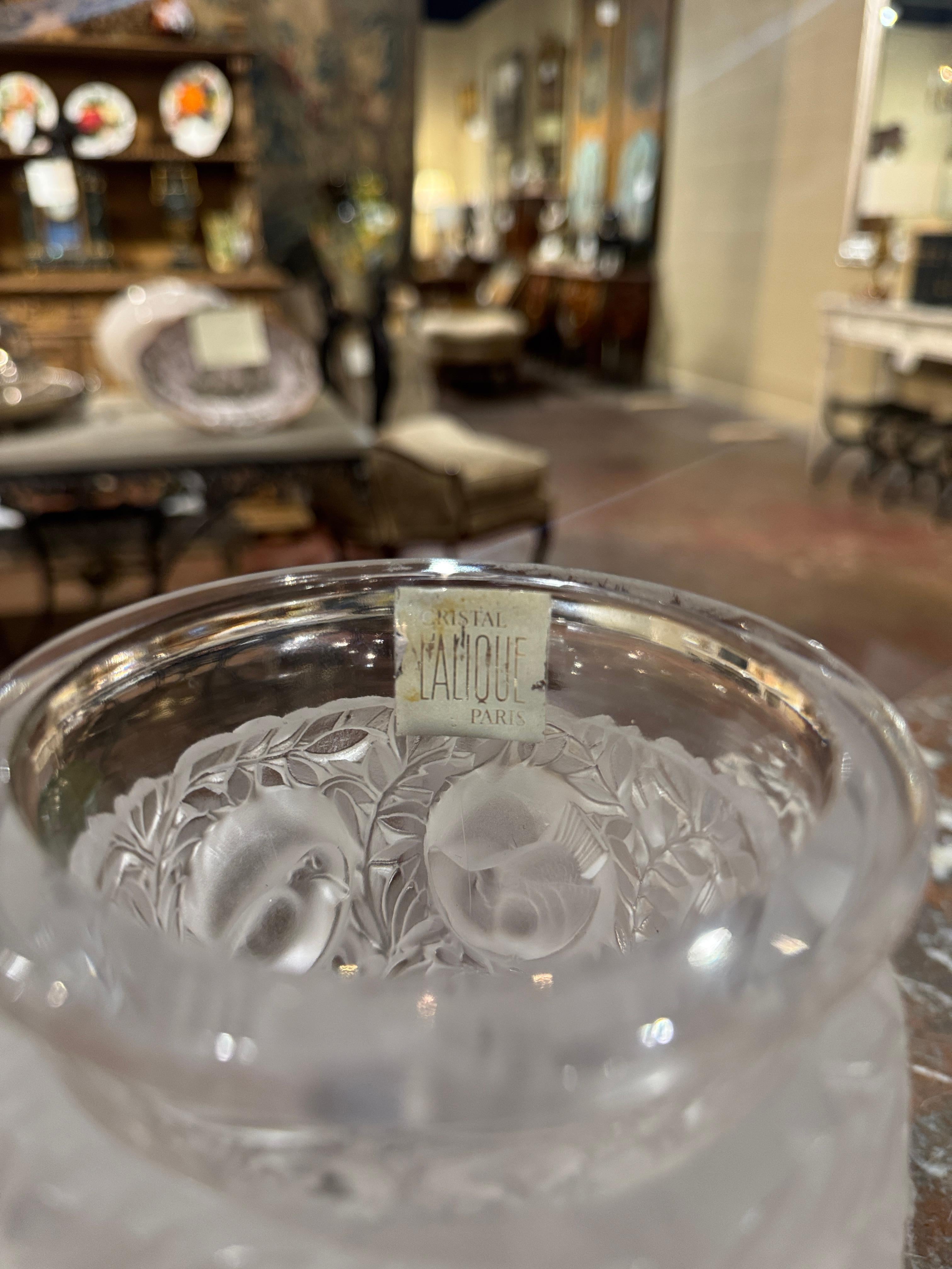 French Vintage Frosted Crystal 