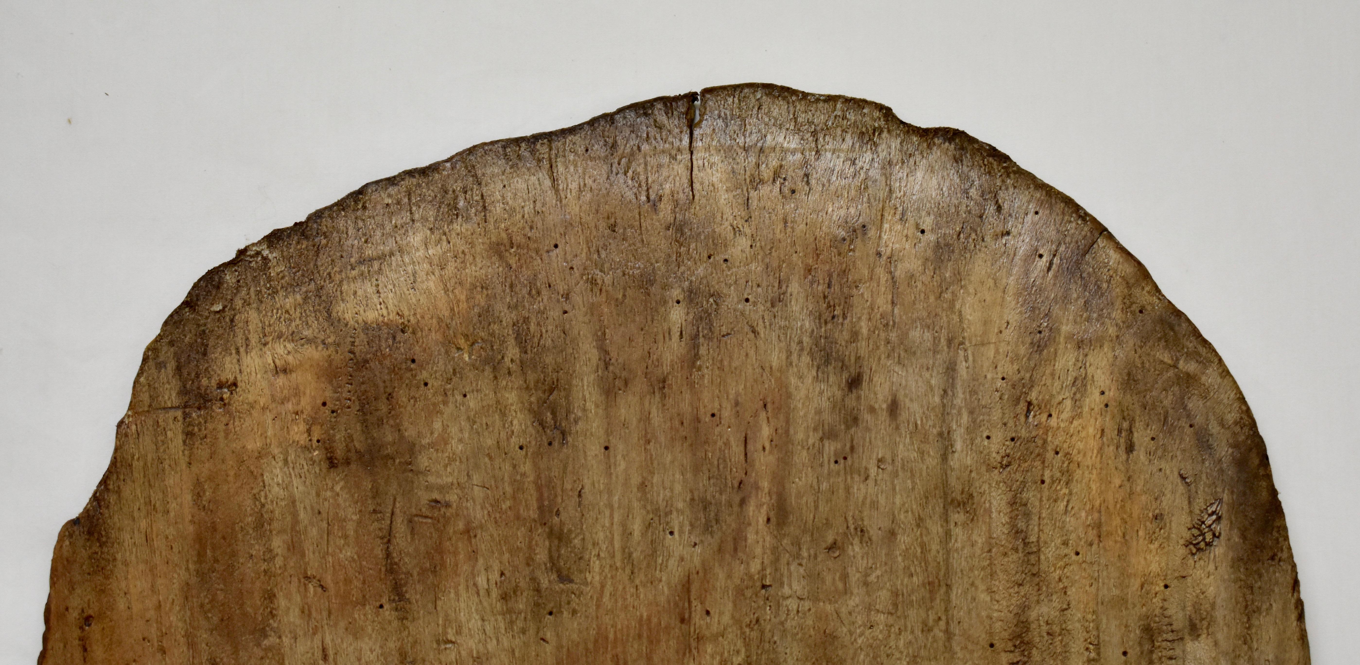 Polished Vintage Fruitwood Bread Peel
