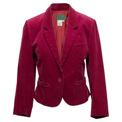 Blazer vintage de pana fucsia Kenzo FR 36