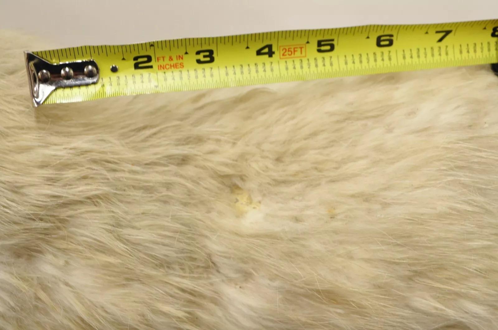 Vintage Full Body Mount Stuffed Glacier Arctic Fox Taxidermy Mancave Decor 1