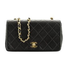 Vintage Full Flap Bag Quilted Lambskin Mini