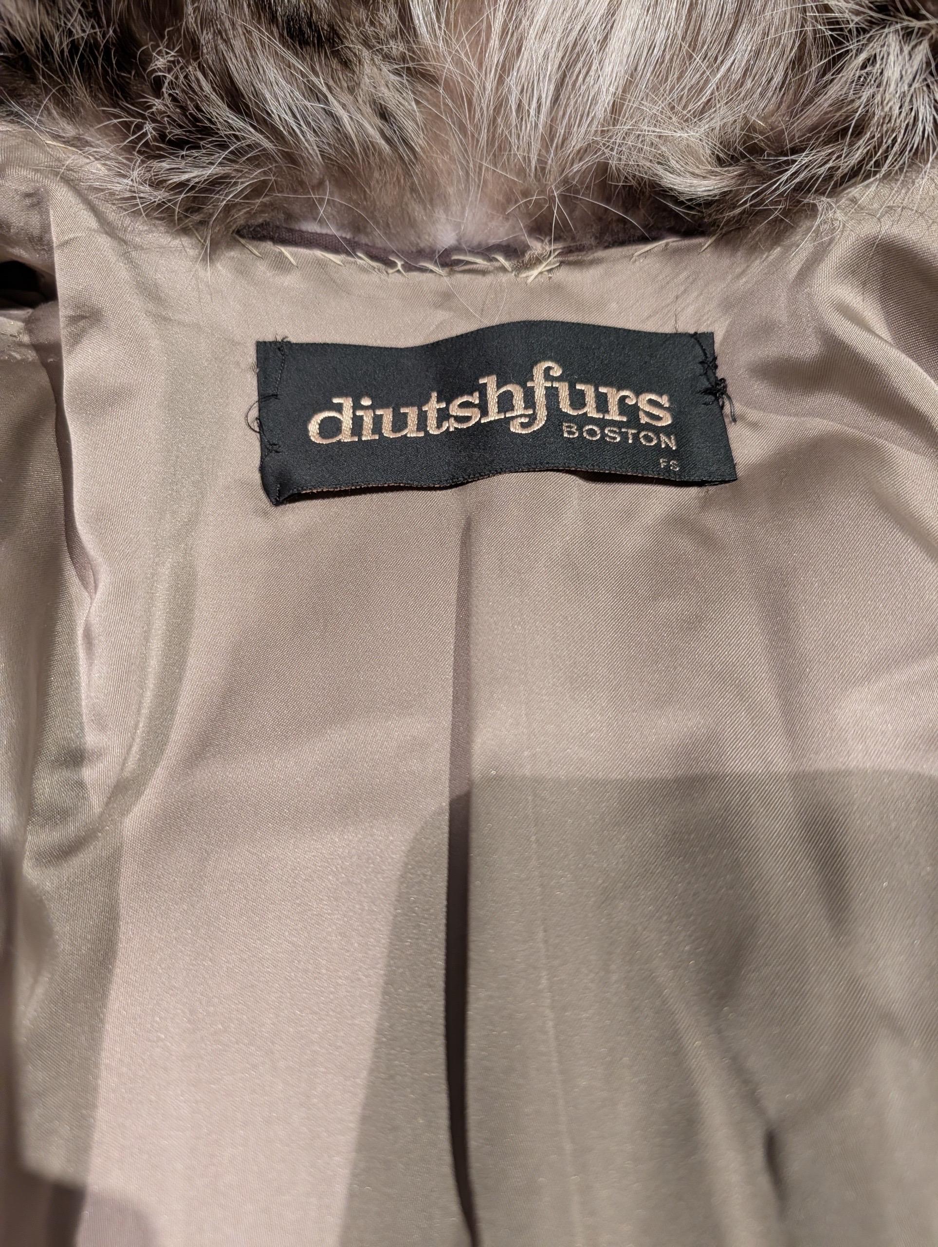 Vintage Coates in pelliccia naturale a tutta lunghezza in vendita 3