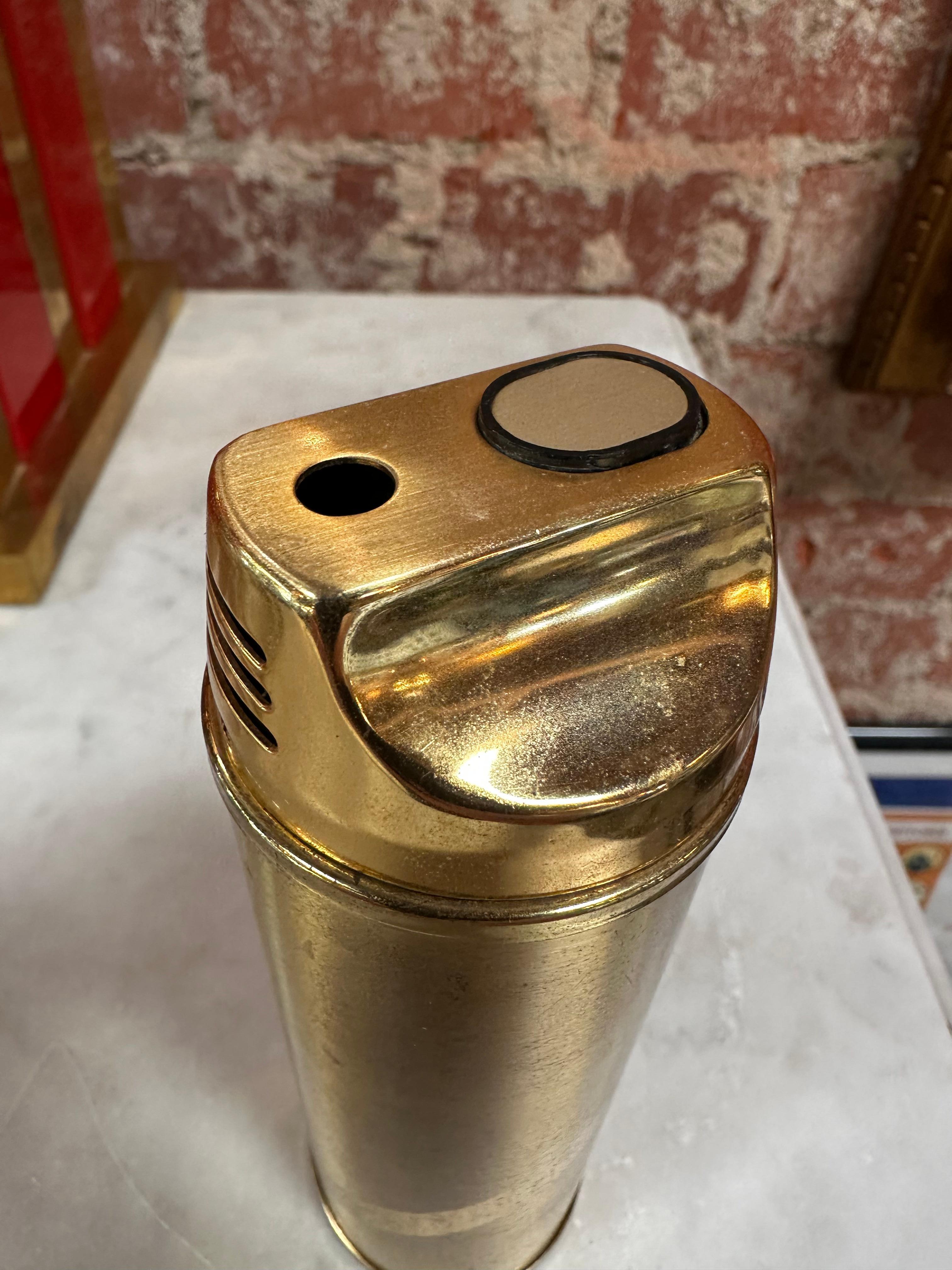 Fully Brass Vintage Lighter made in Italy 1970s
