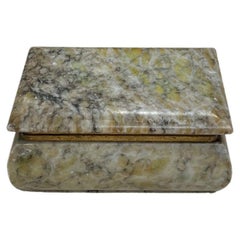 Vintage Fully Marble Italian Decorative Box 1960s Vintage Fully Marble Italian Decorative Box 1960s