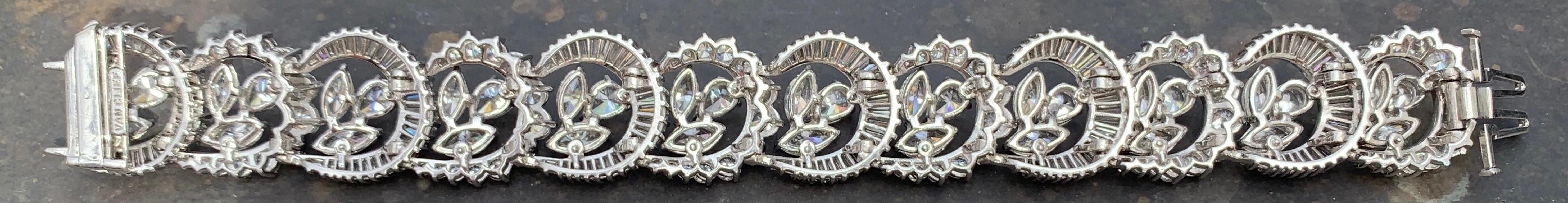 Flexibles Gliederarmband, Elwood Van Clief, Diamant, Vollständig signiert 2