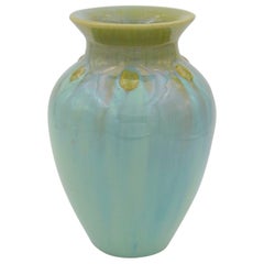 Vintage Fulper Pottery Vase with a Flambé Glaze