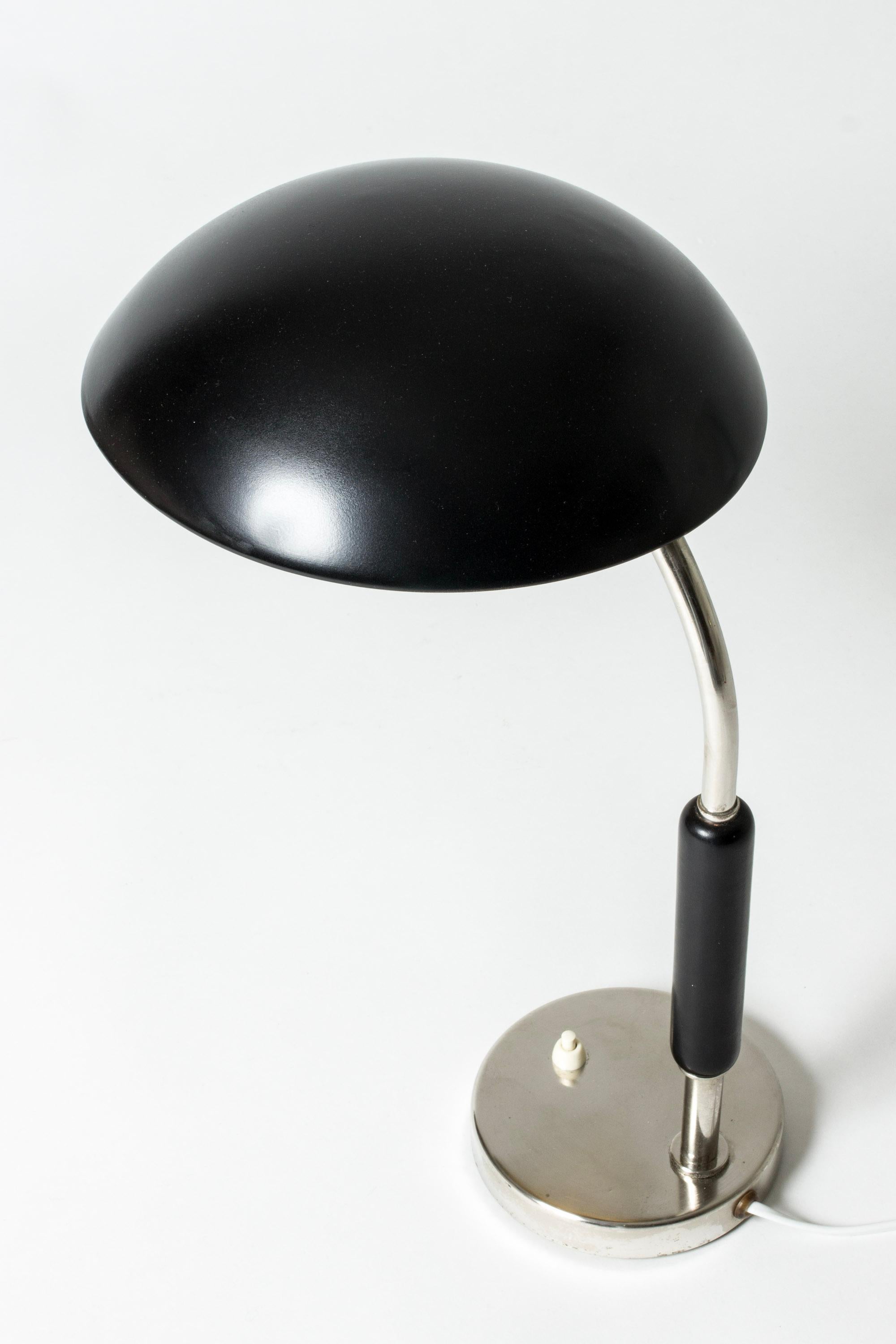 Scandinavian Modern Vintage Functionalist Table or Desk Lamp from ASEA, Sweden, 1930s For Sale
