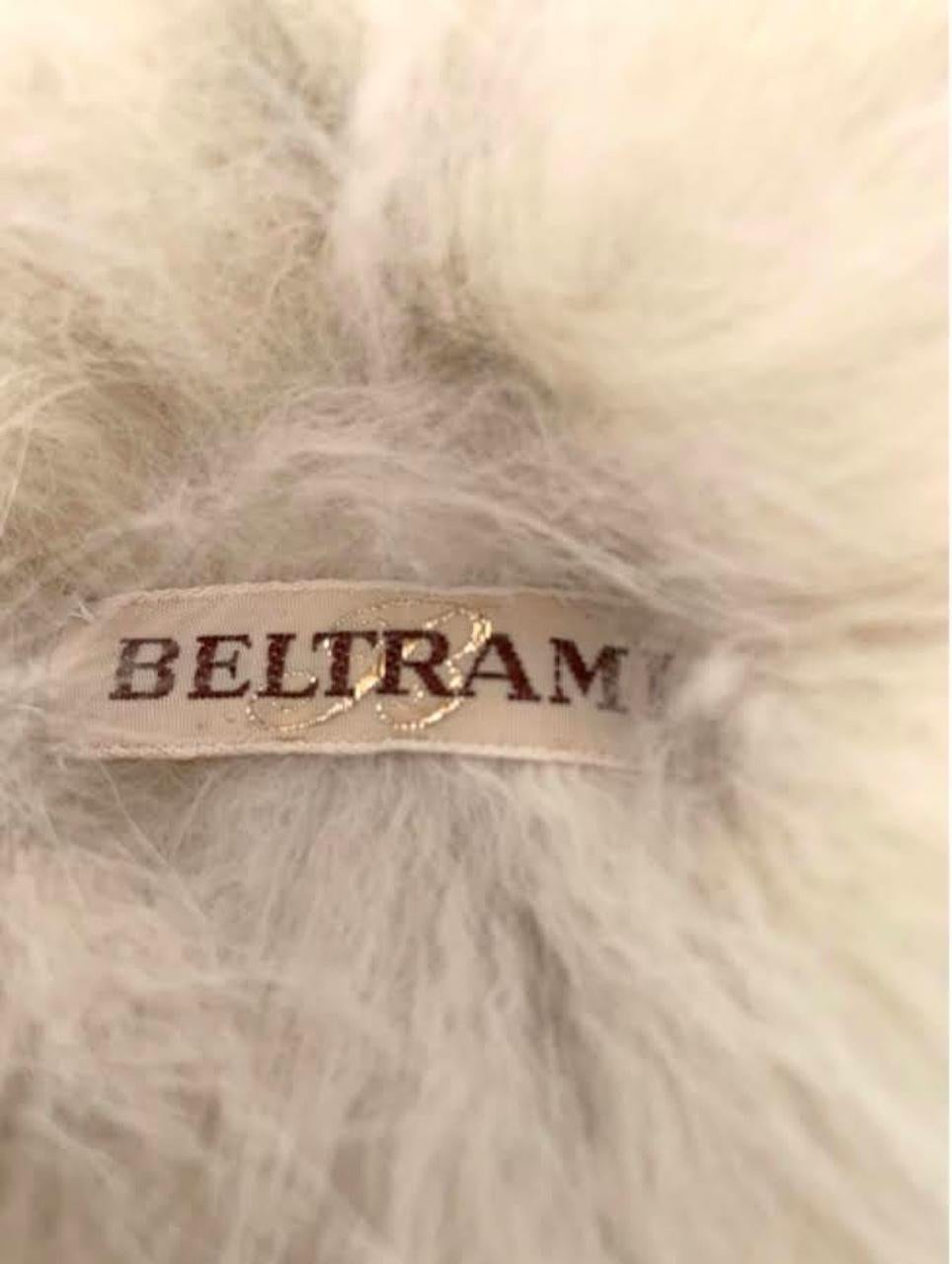 Abrigo de piel vintage Piel de ante marrón con forro y cuello de piel de lince de nutria en venta 3