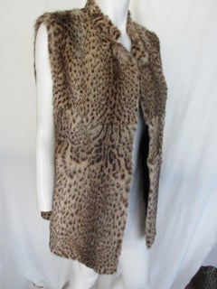 Vintage Fur Vest Sleeveless