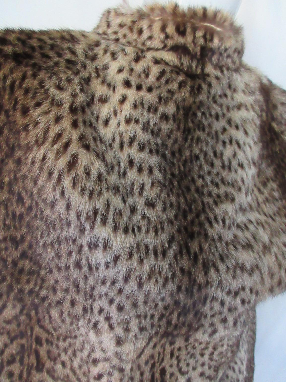 Vintage Fur Vest Sleeveless For Sale 4