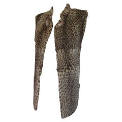 Gilet di pelliccia vintage senza maniche