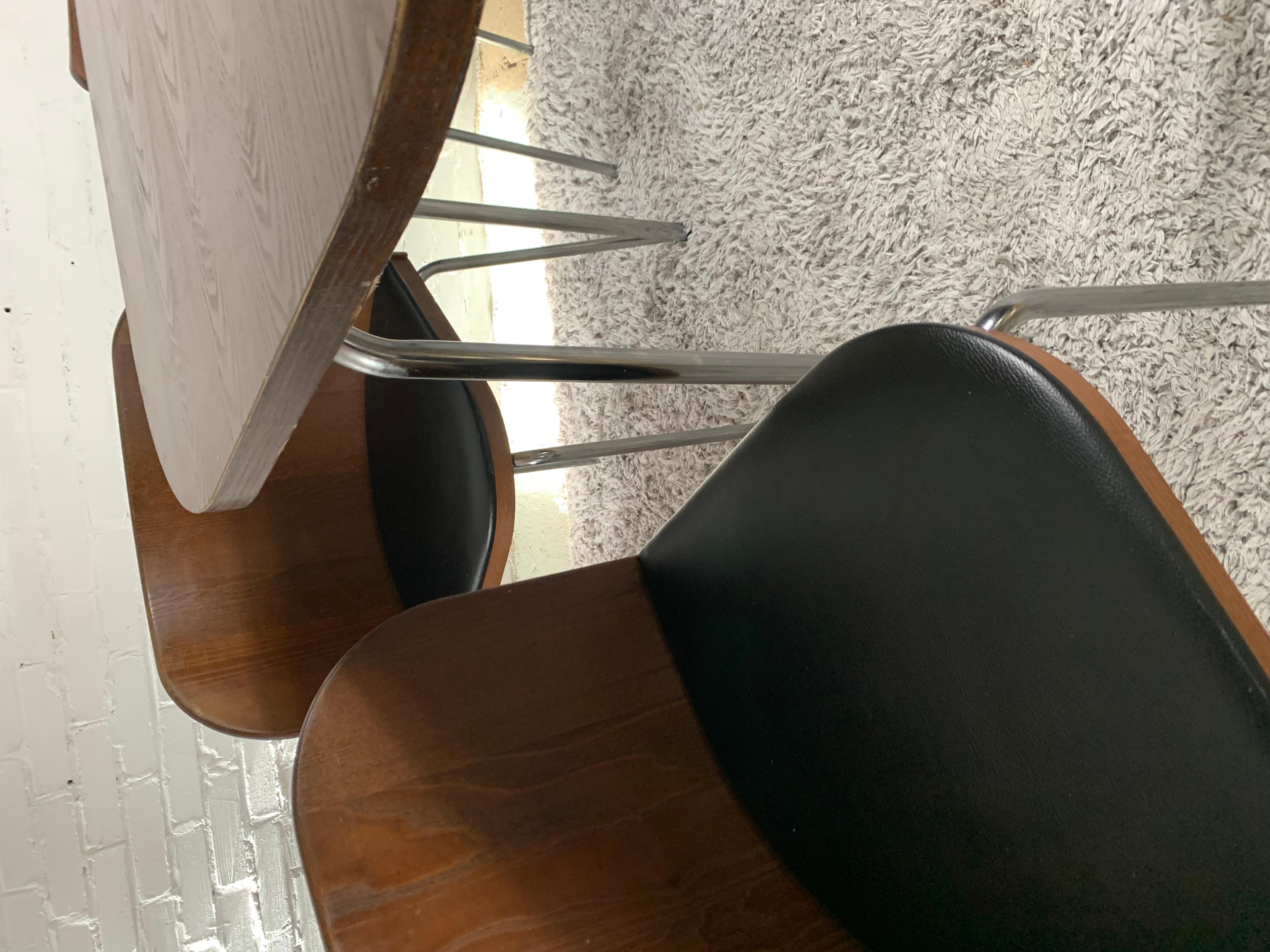 Scandinave moderne Ensemble de salle à manger Fusion vintage de Sandra Kragnert pour Ikea