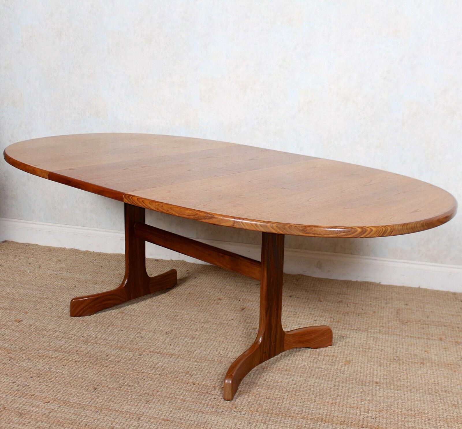 Vintage G Plan Dining Table Teak Fresco 1970s Mcm In Good Condition For Sale In Newcastle upon Tyne, GB