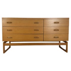 Vintage G Plan "Quadrille" double chest of drawers, Denmark 1960
