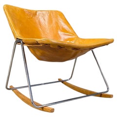 Vintage G1 rocking chair by Pierre Guariche, 1950s