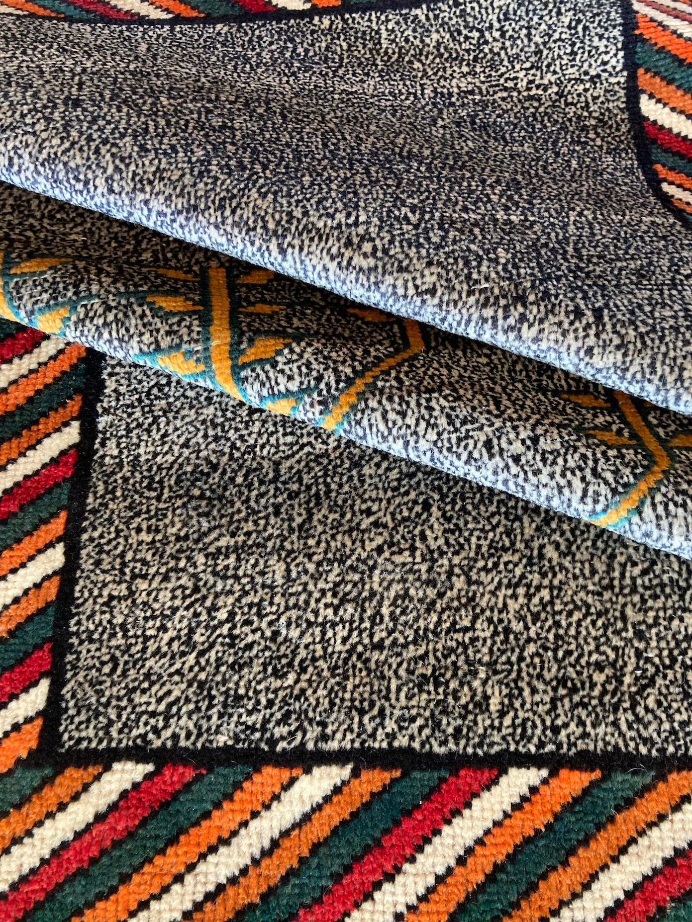 Gabbeh Vintage Gabbeh Teppich 1,84 m x 1,12 m im Angebot 6