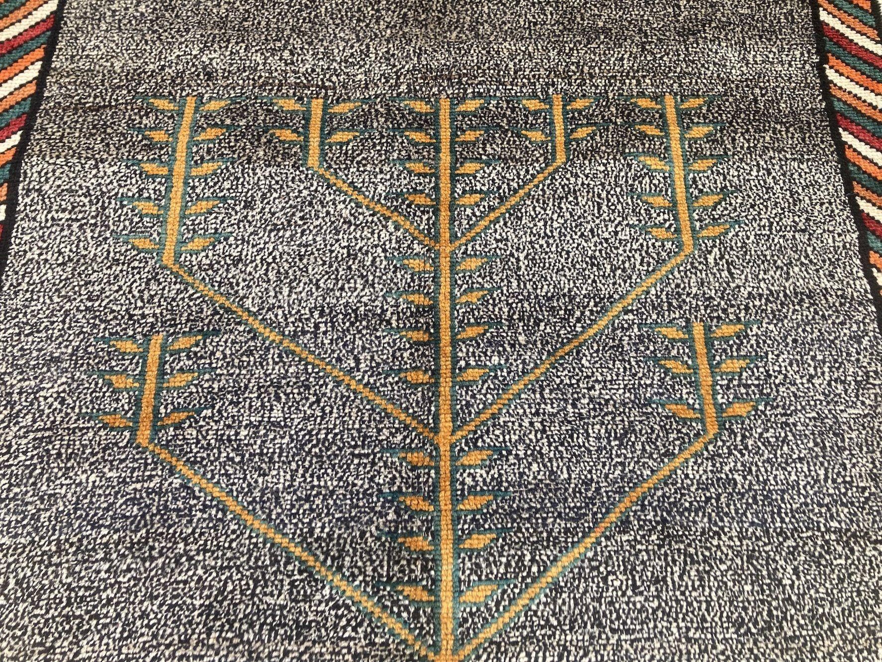 Gabbeh Vintage Gabbeh Teppich 1,84 m x 1,12 m im Angebot 2