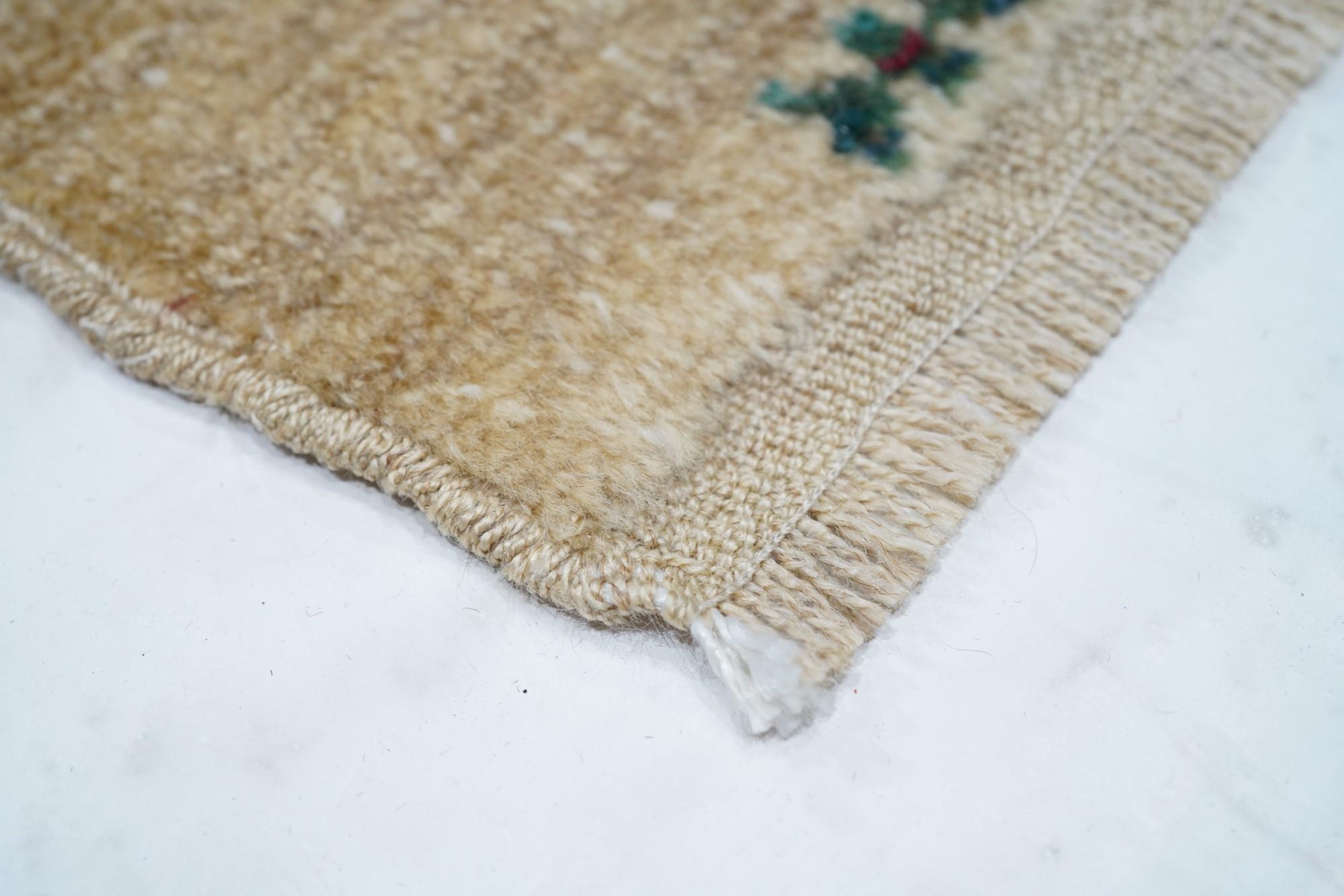 Persian Vintage Gabbeh Rug 2'10'' x 3'6'' For Sale