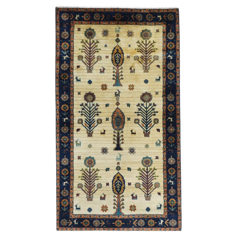 Vintage Gabbeh Rug For Sale at 1stDibs