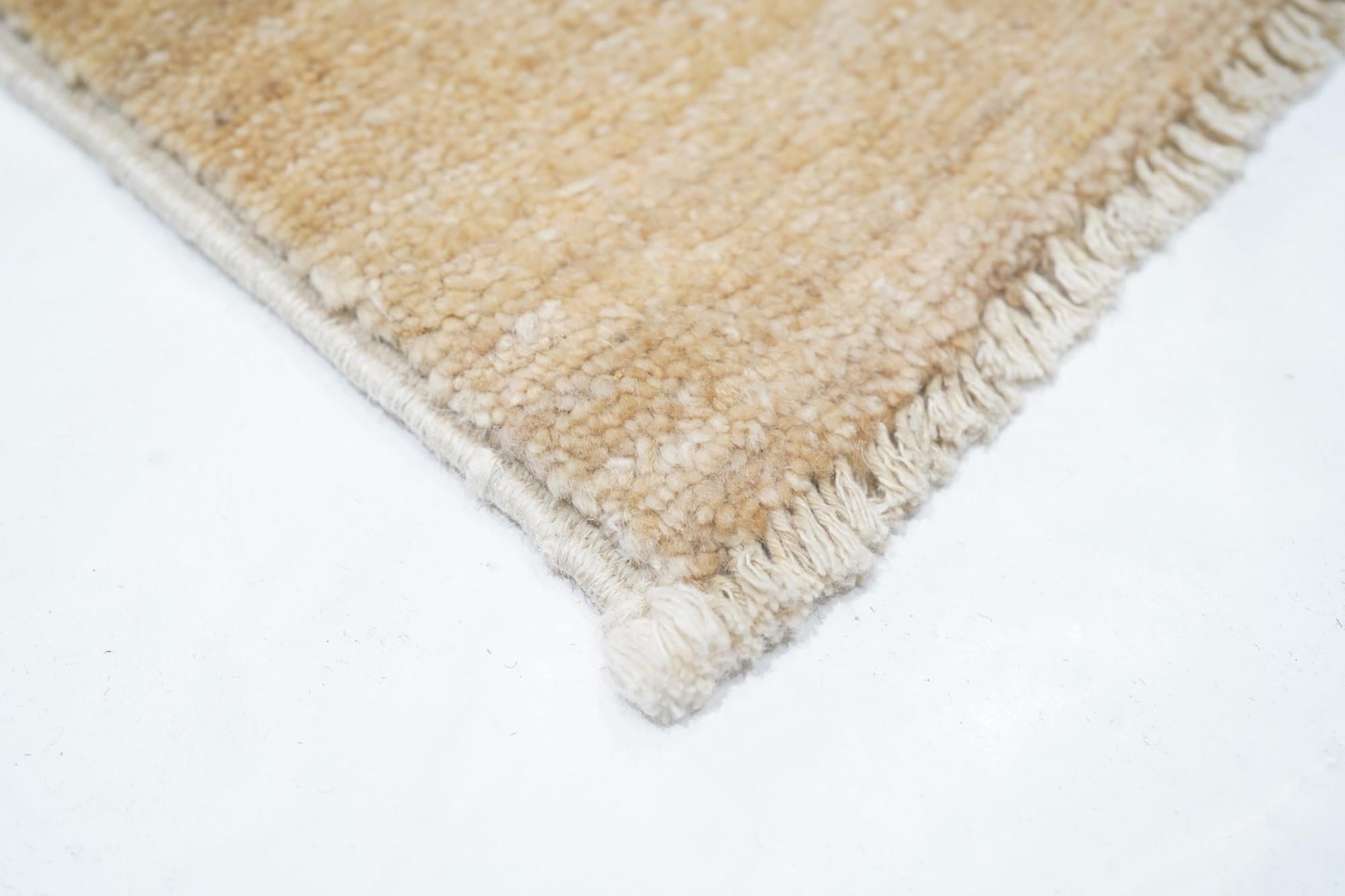 Gabbeh-Teppich 3'1'' x 4'10'' (Persisch) im Angebot
