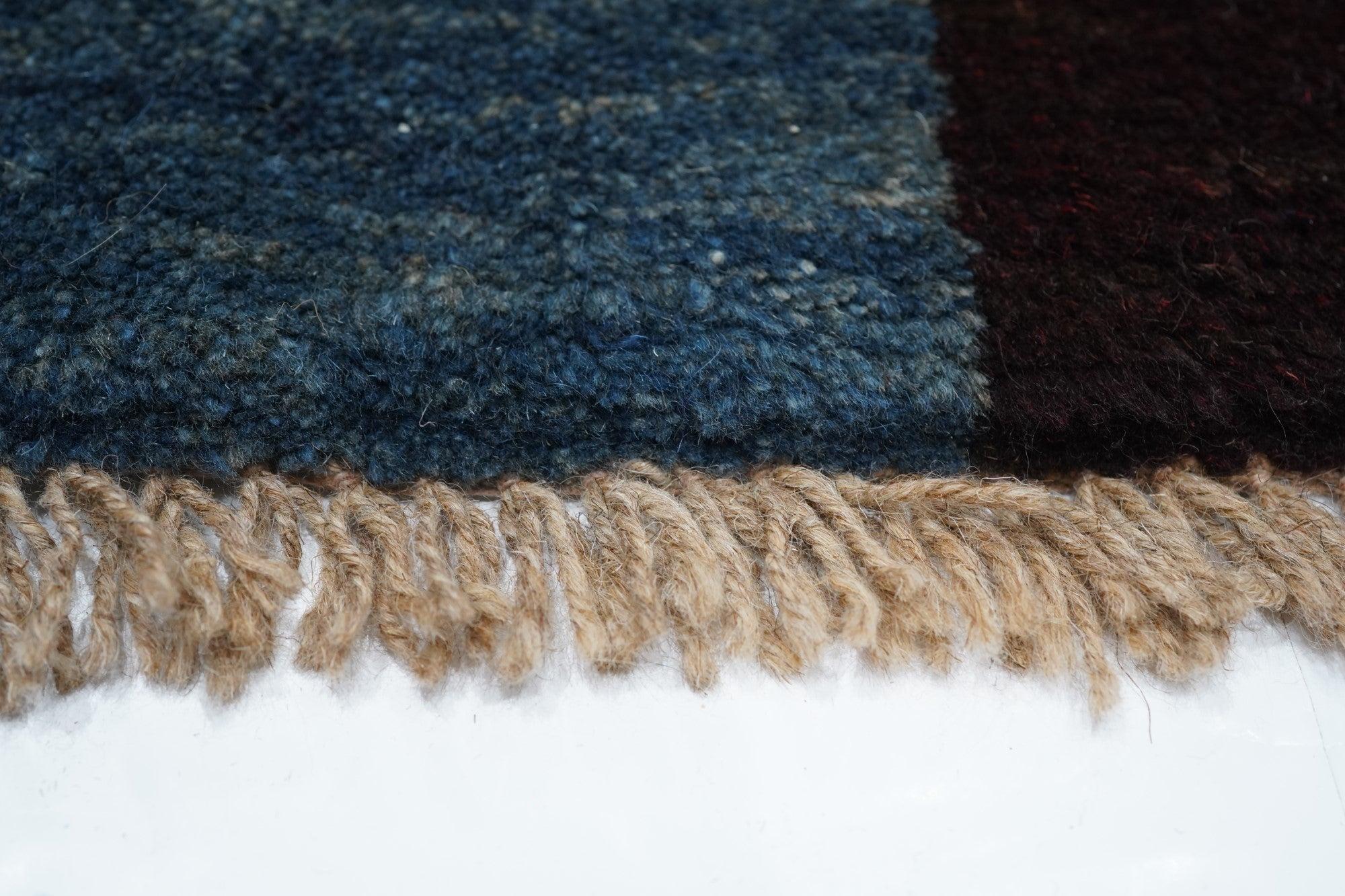 20th Century Vintage Gabbeh Rug 4'6'' x 6'4'' For Sale