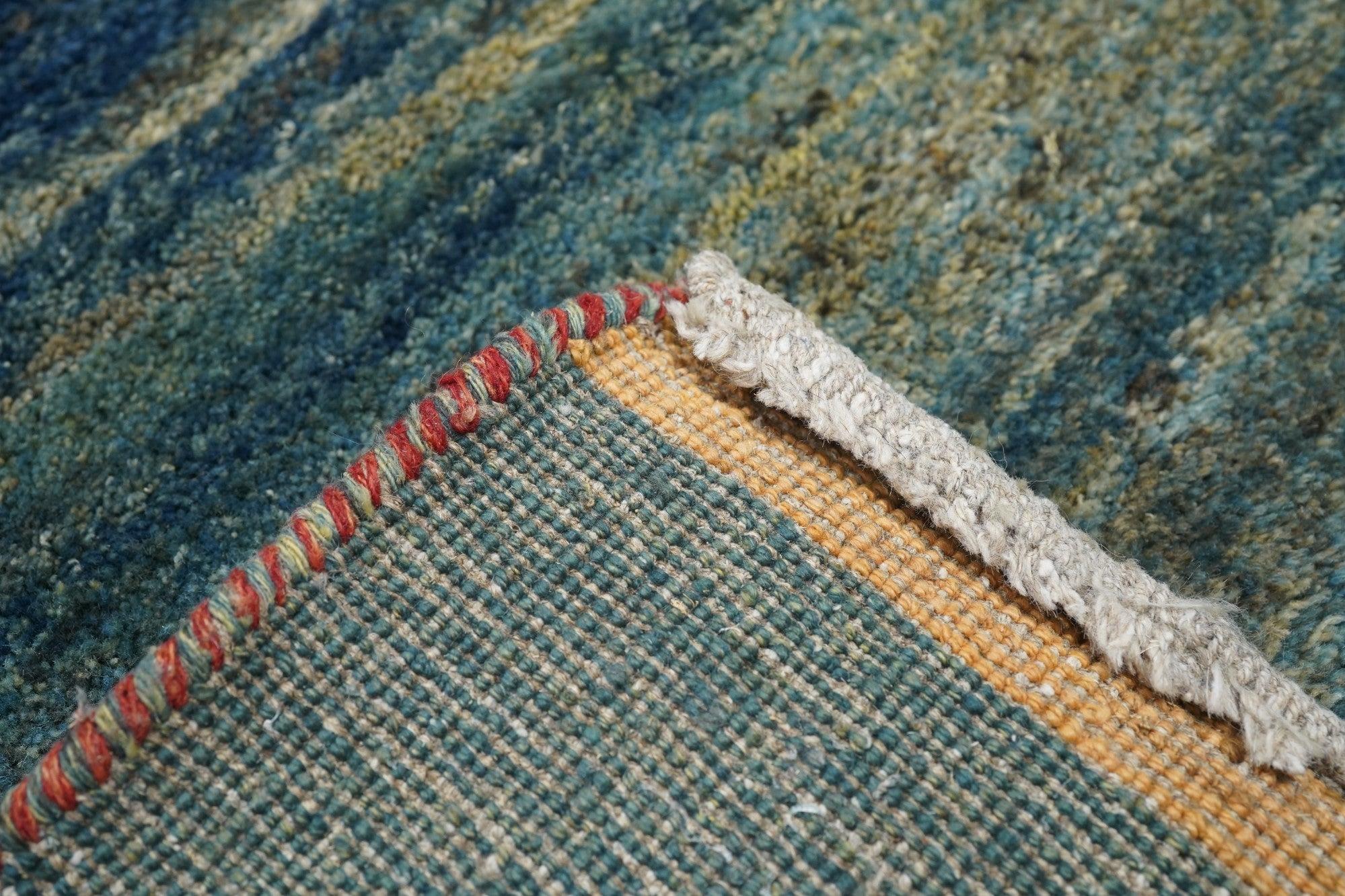 Vintage Gabbeh Rug 5'11'' x 5'11'' For Sale 5