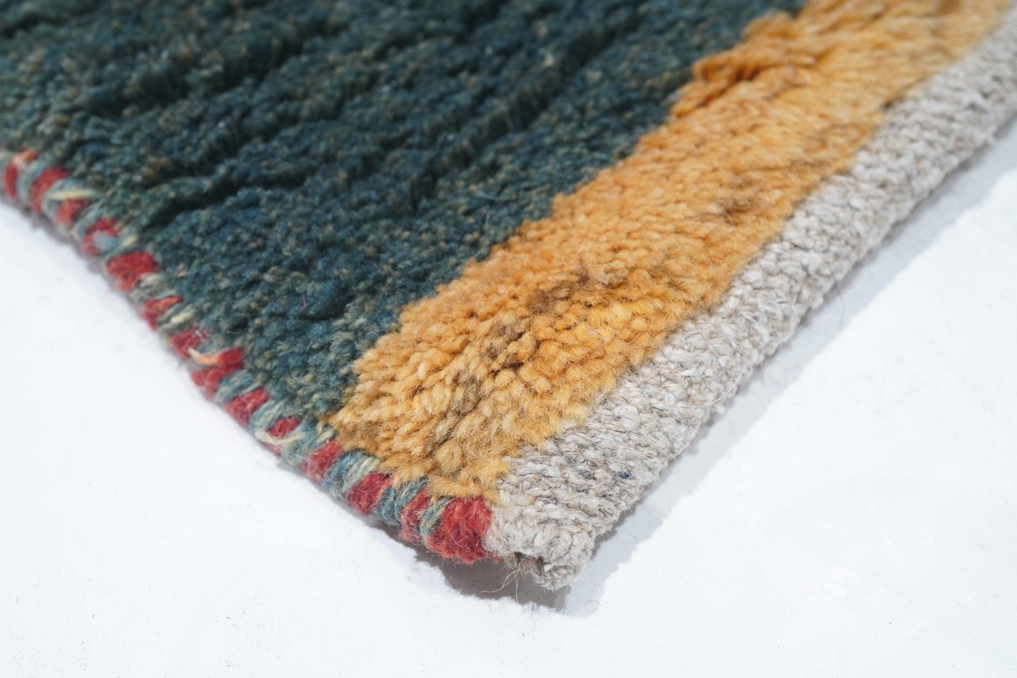 Persian Vintage Gabbeh Rug 5'11'' x 5'11'' For Sale