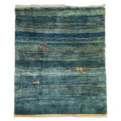Tappeto Gabbeh vintage 5'11'' x 5'11''