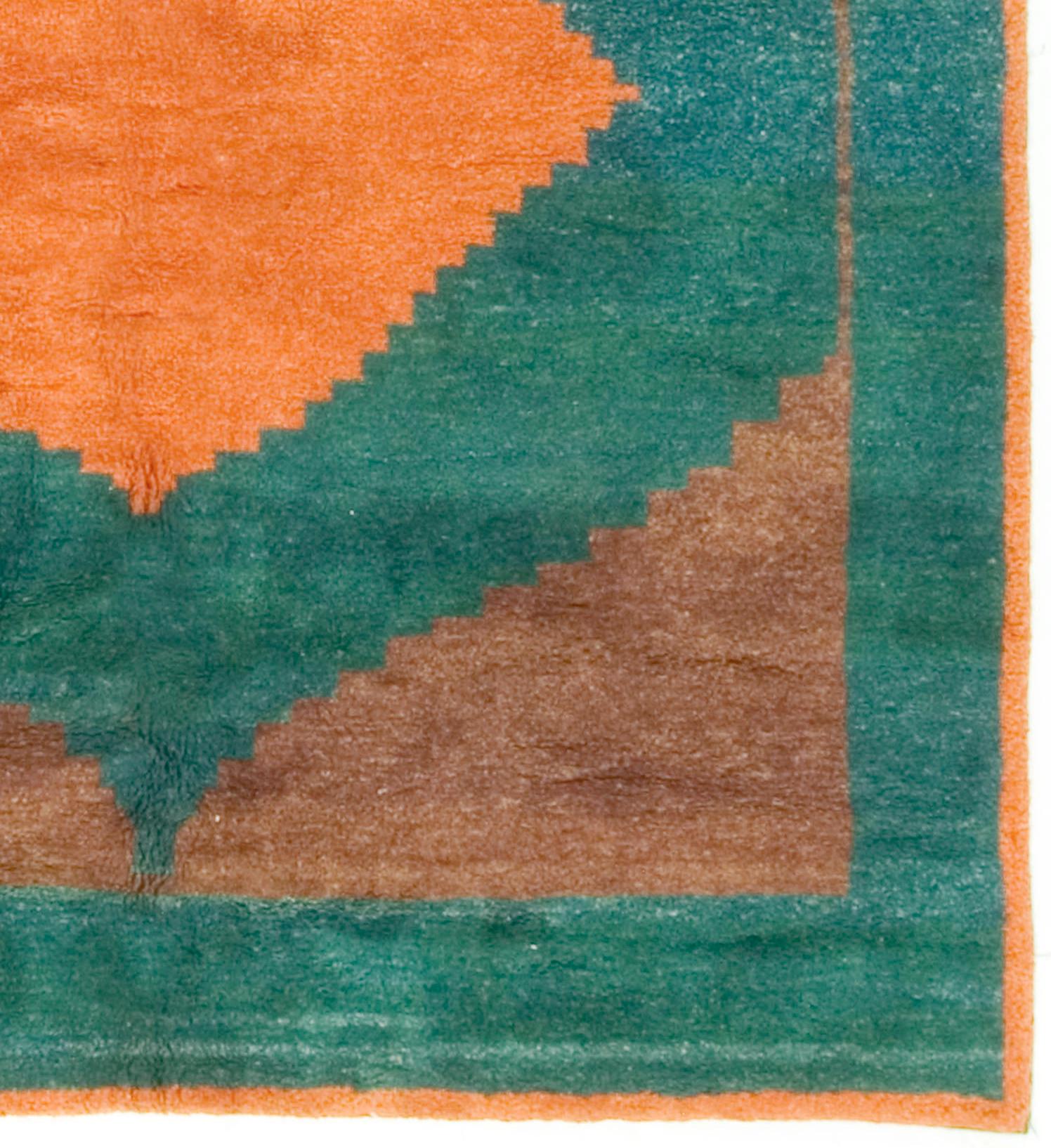 Tappeto Gabbeh vintage 6'5 X 7'2 In condizioni buone in vendita a New York, NY