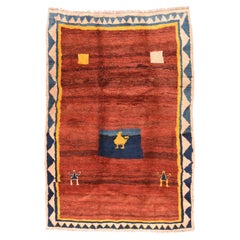 Vintage Gabbeh Rug 6'5'' x 9'5''