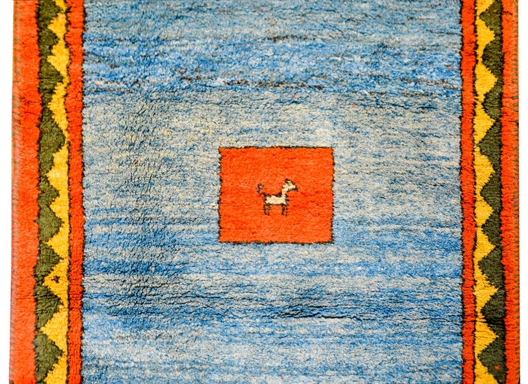 Vintage Gabbeh Rug at 1stDibs