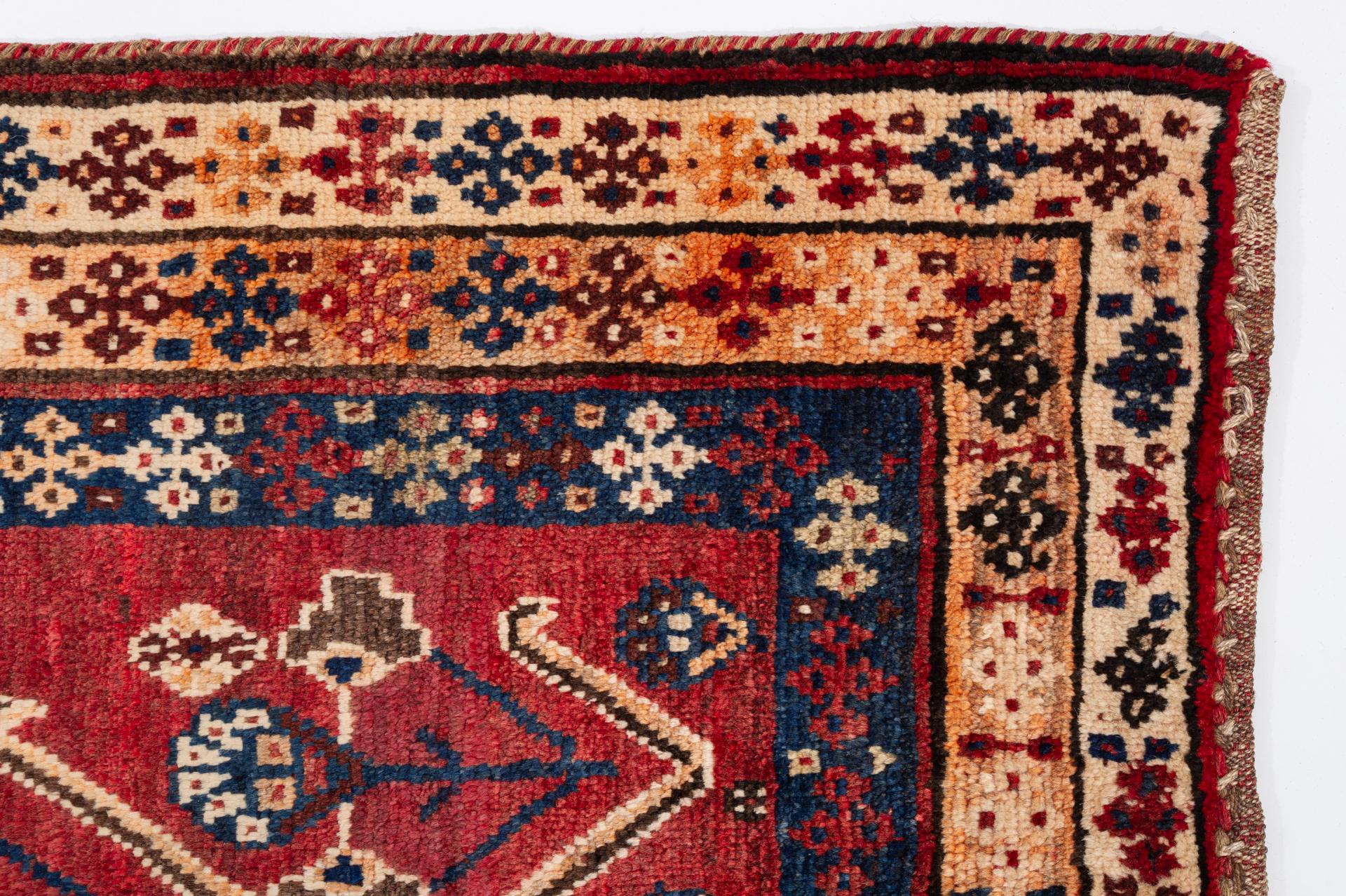 Gabbeh-Teppich Vintage (Wolle) im Angebot