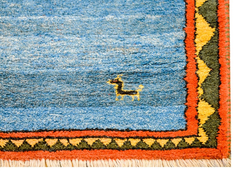 Vintage Gabbeh Rug at 1stDibs