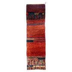 Vintage Gabbeh Runner 2'7'' x 9'9''