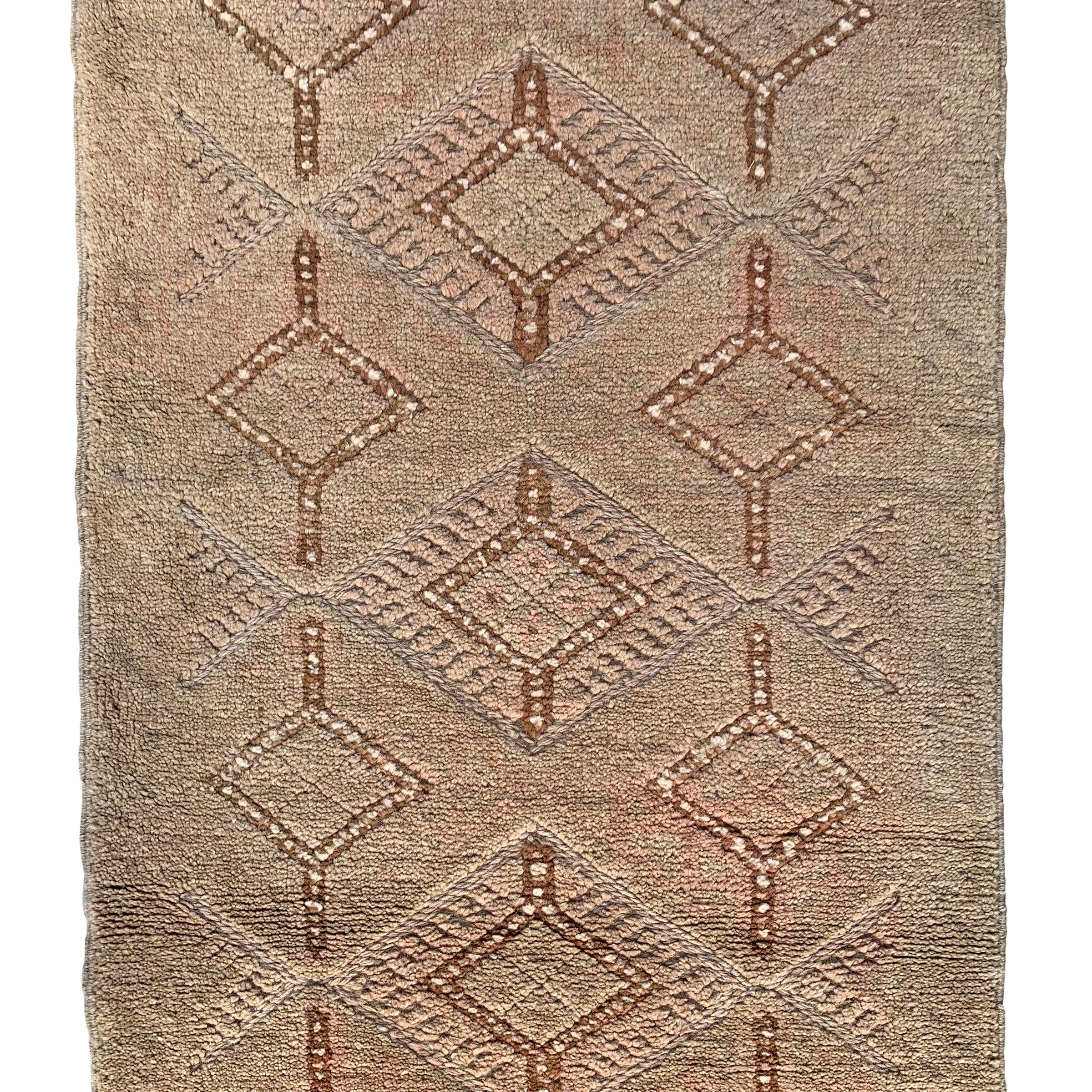 Tribal Vintage Gabbeh Runner For Sale