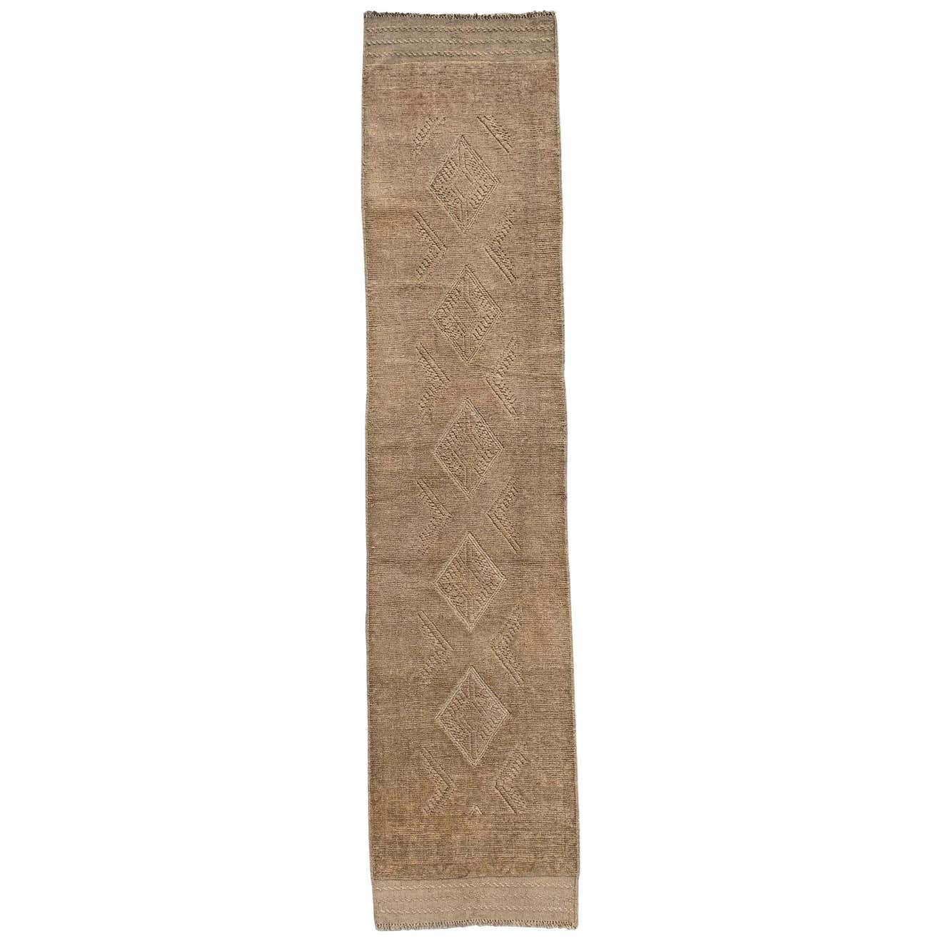Vintage Gabbeh Runner For Sale at 1stDibs