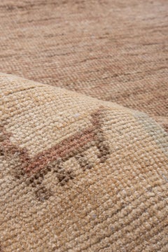 Gabbeh Vintage con Alegres Motivos de Animales en Tonos Tierra